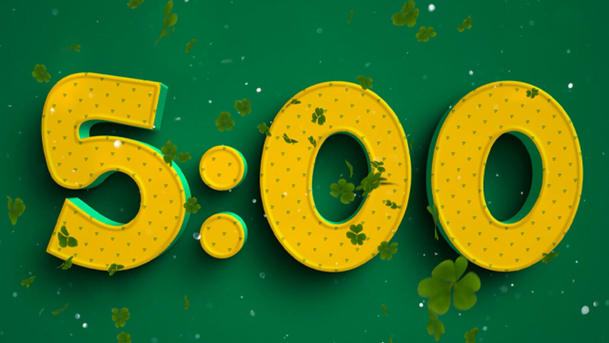 Shamrock Party St Patrick’s Day Countdown image number null